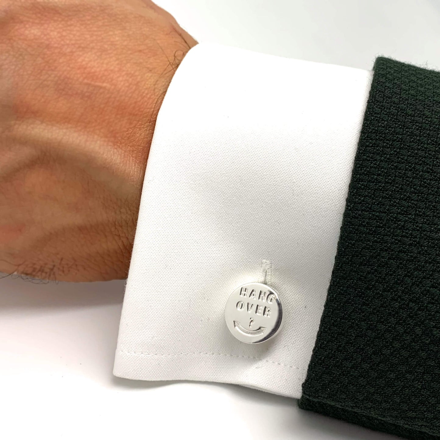 Boutons de manchette gueule de bois