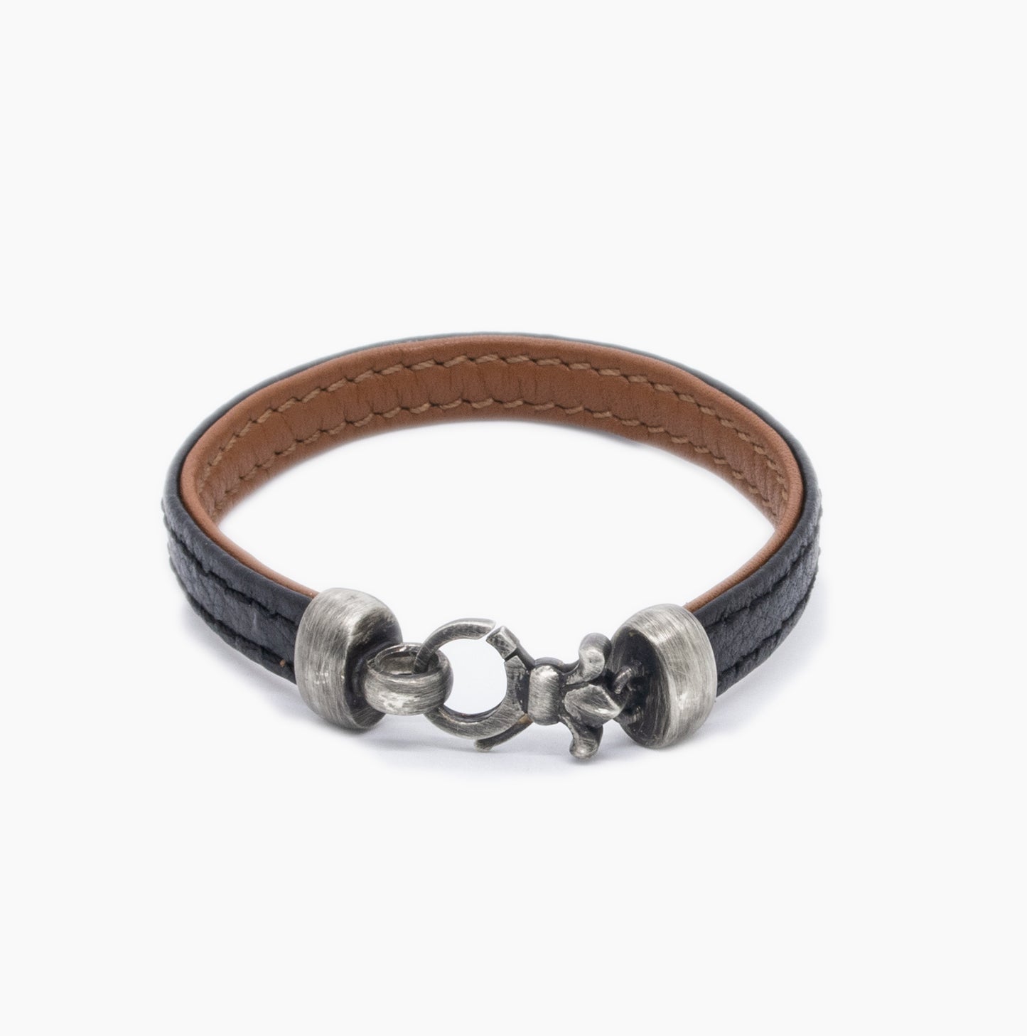 Bracelet en cuir Léo