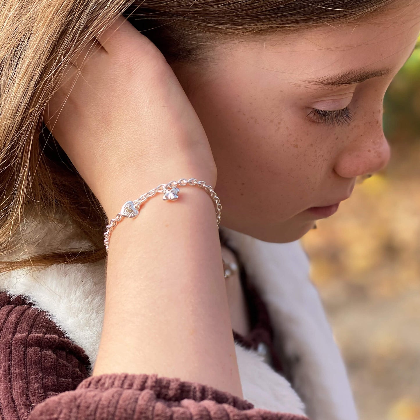Bracelet enfant Little Cloe « Soyez prudent »