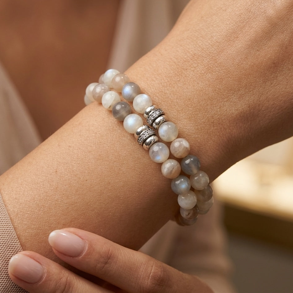 Bracelet Lune Tricolore