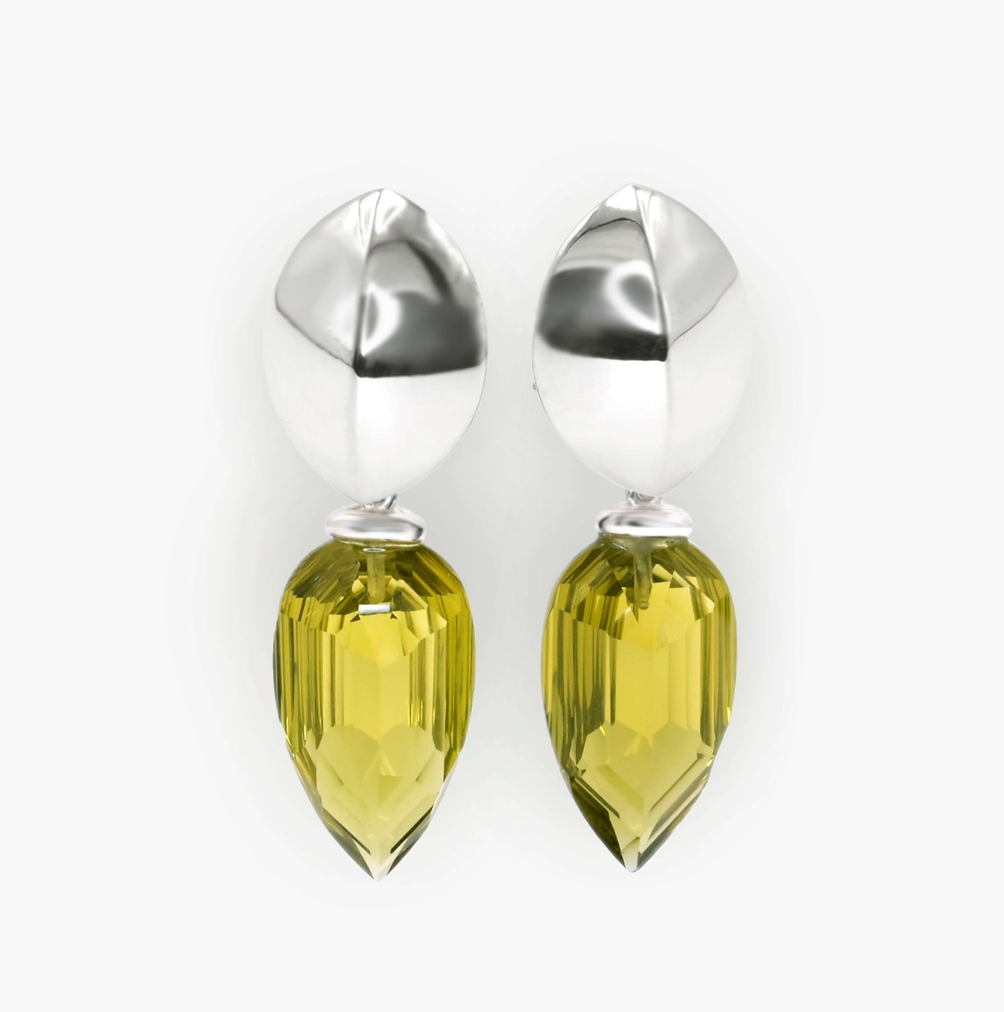 Pendentif Quartz Olive