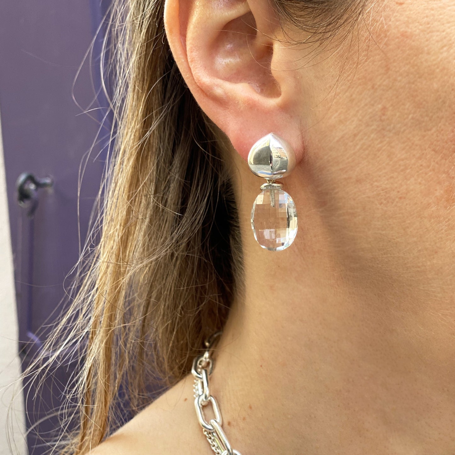 Boucles d'oreilles Lou