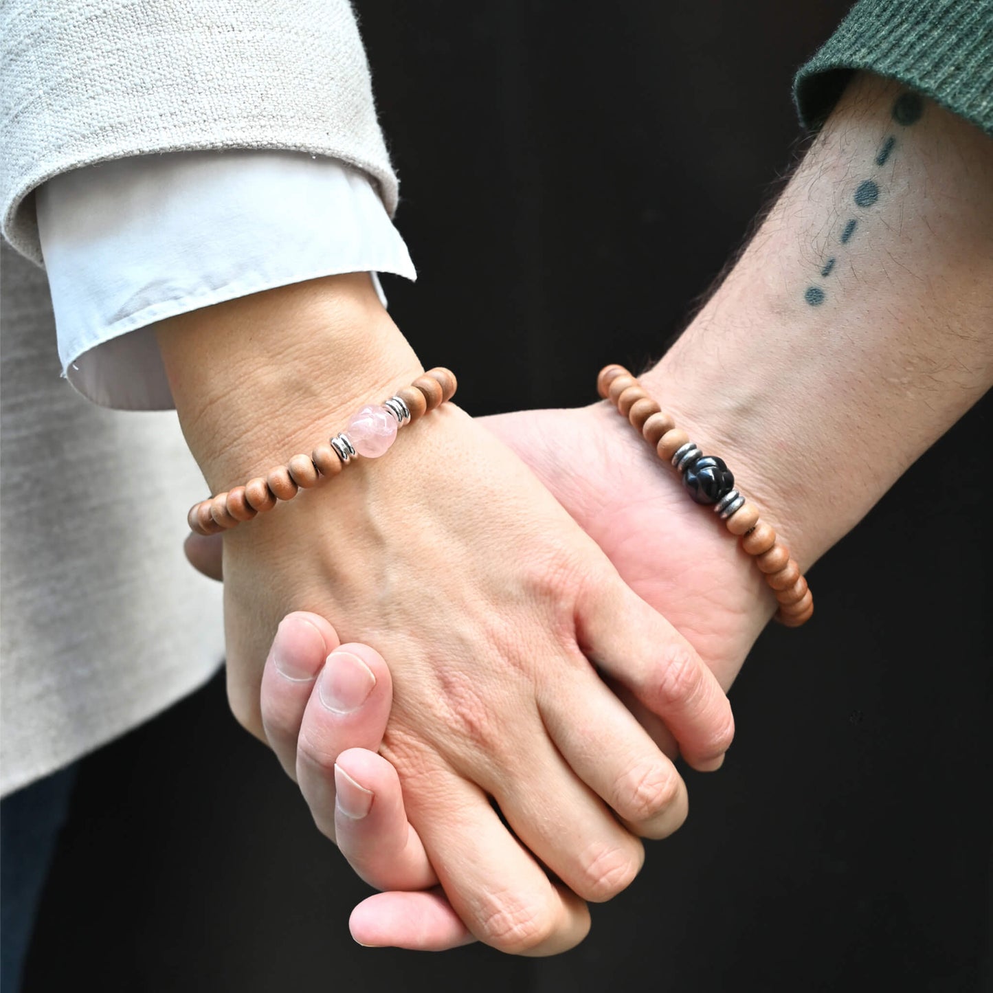 Bracelet en bois de santal Mr Black