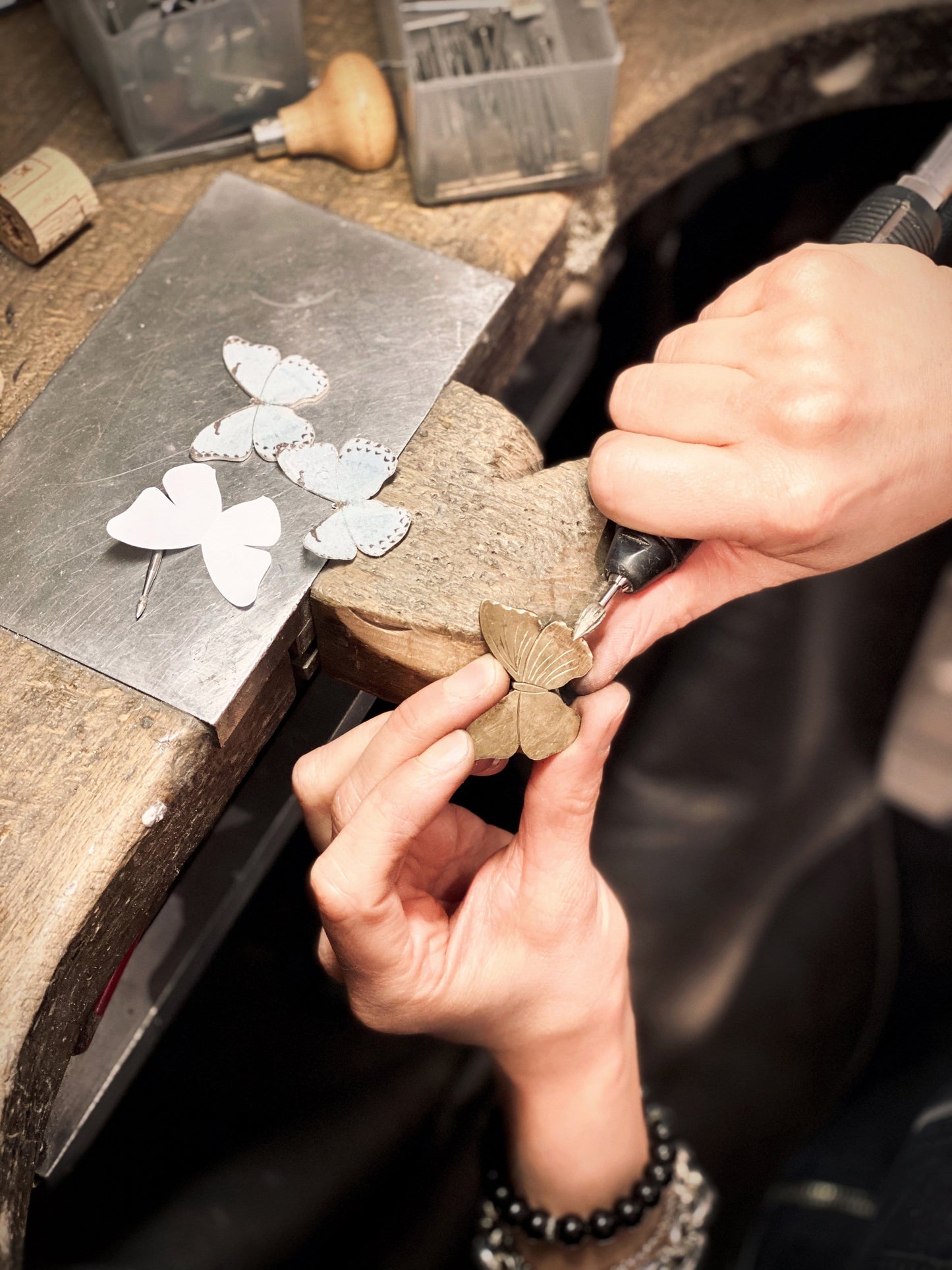 Farfallina Schmetterling Ohrclips I STEINLINS
