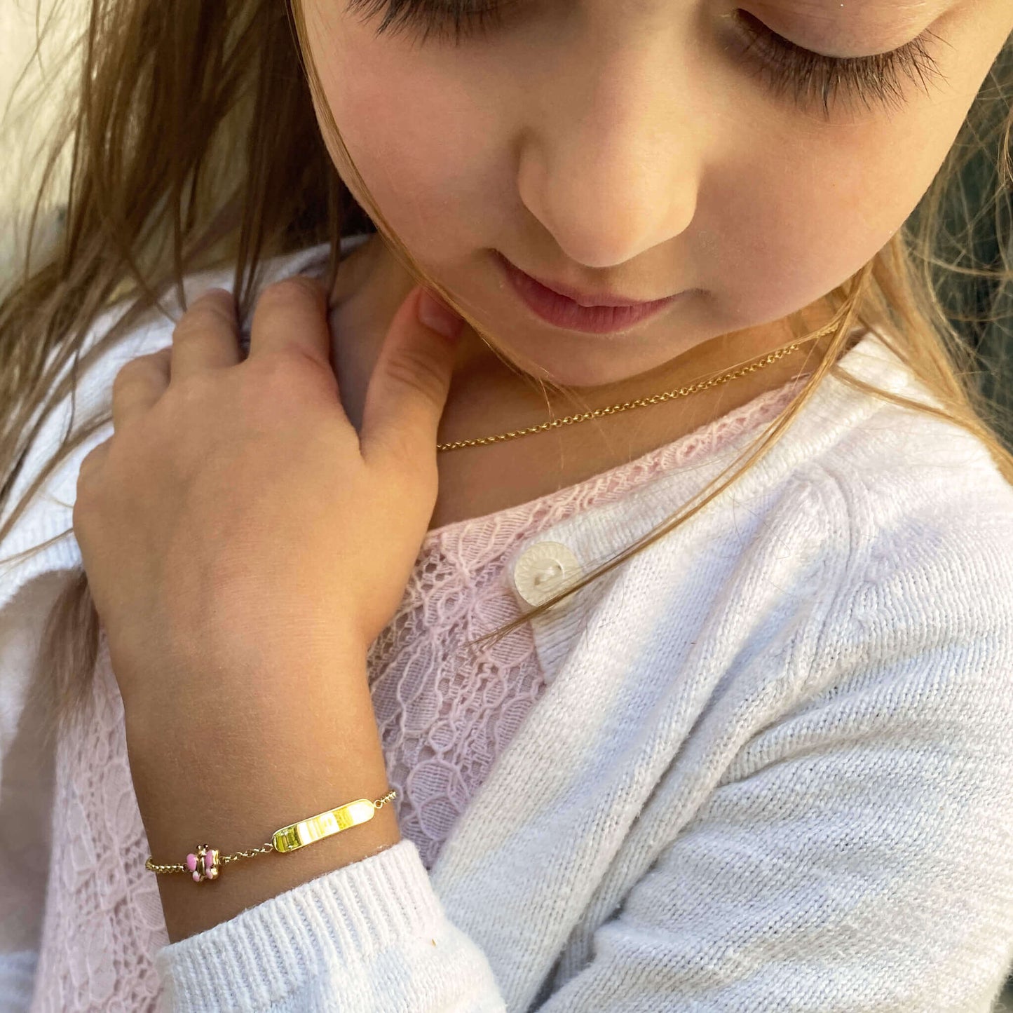 Children's bracelet Little Oro Farfallina