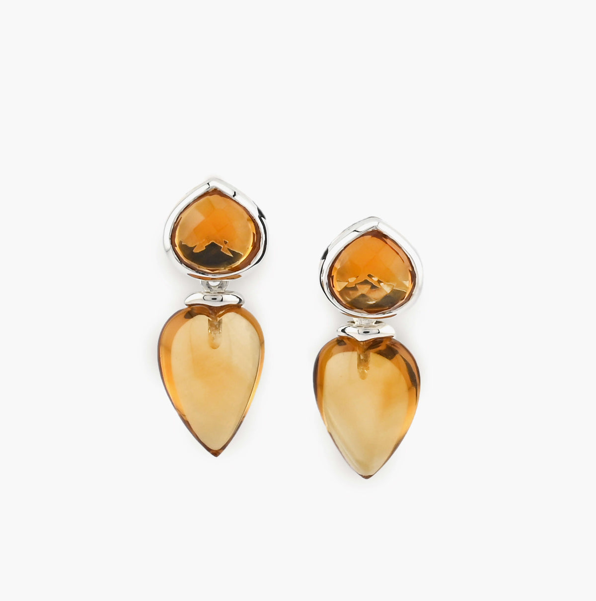 Citrin Hänger Cabochon