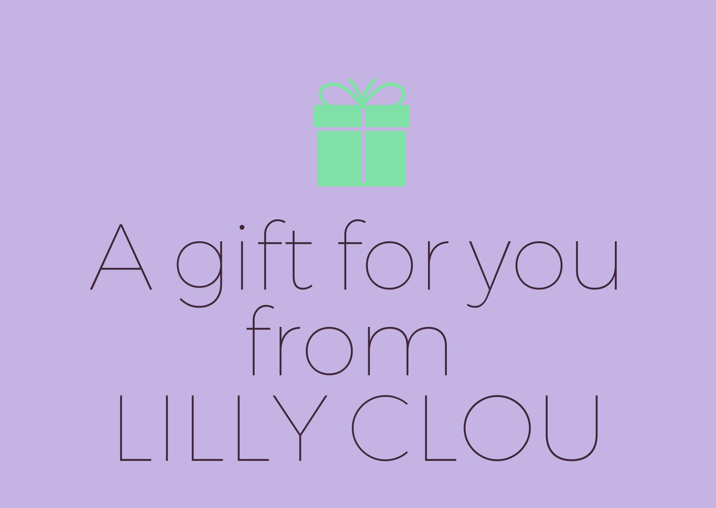 LILLY CLOU Gift Card