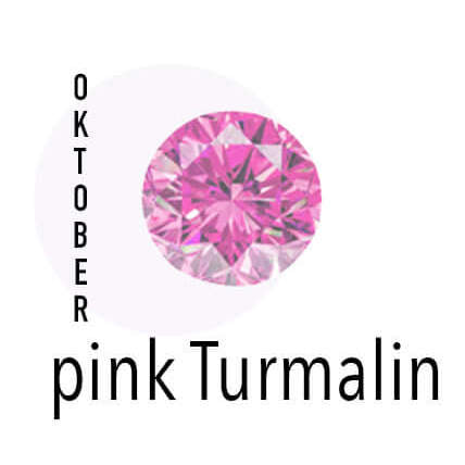 Oktober - Pink Turmalin