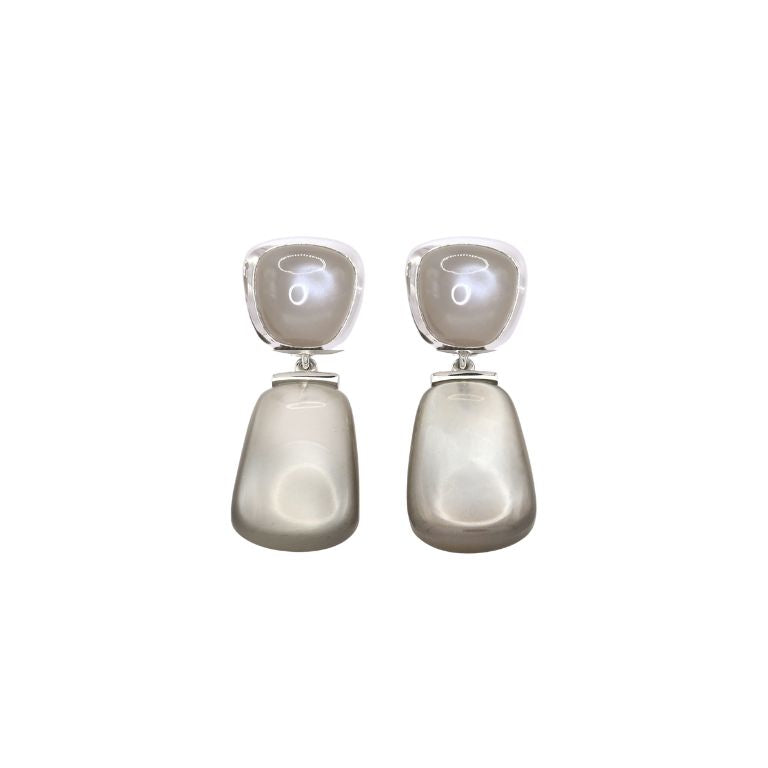 Earring Tricolore Moon