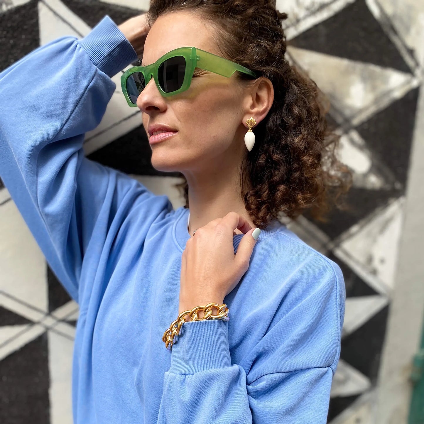 Ohrstecker Karma GOLD