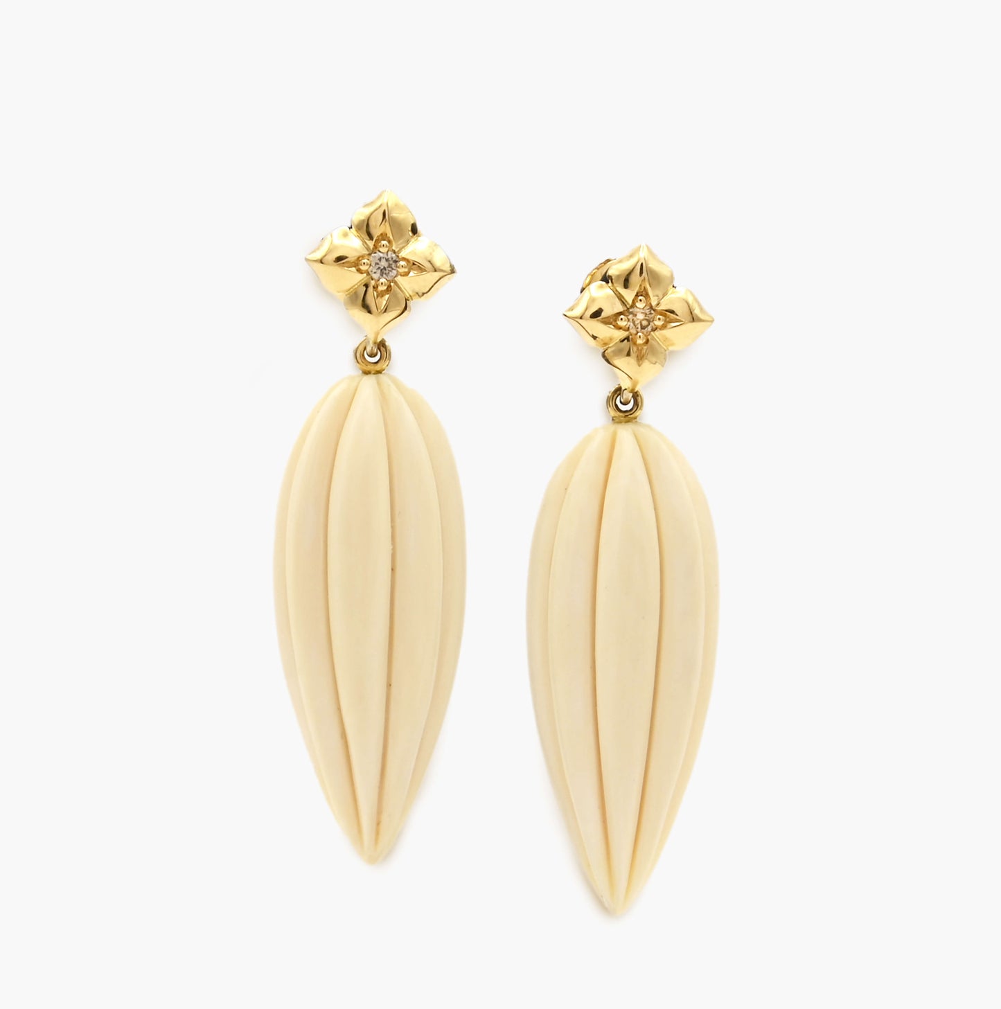 Ohrstecker Lilly Gelbgold