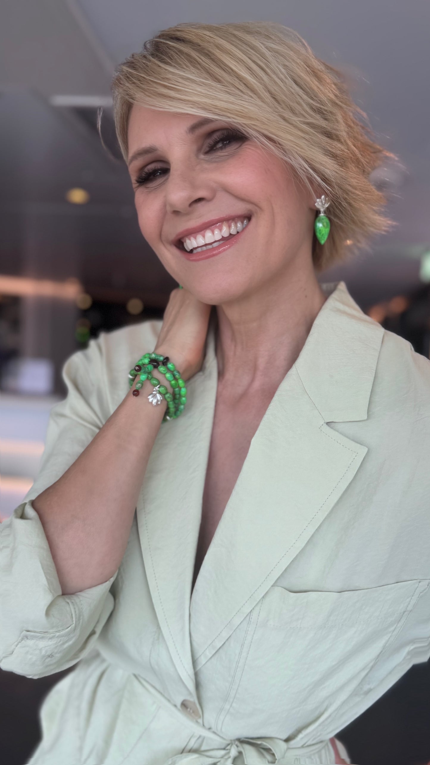 Armband Green Türkis doppelt