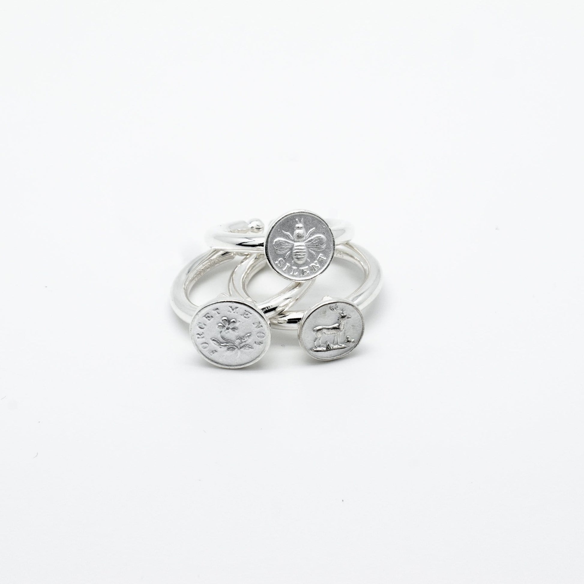 Deer Ring Silber I STEINLINS