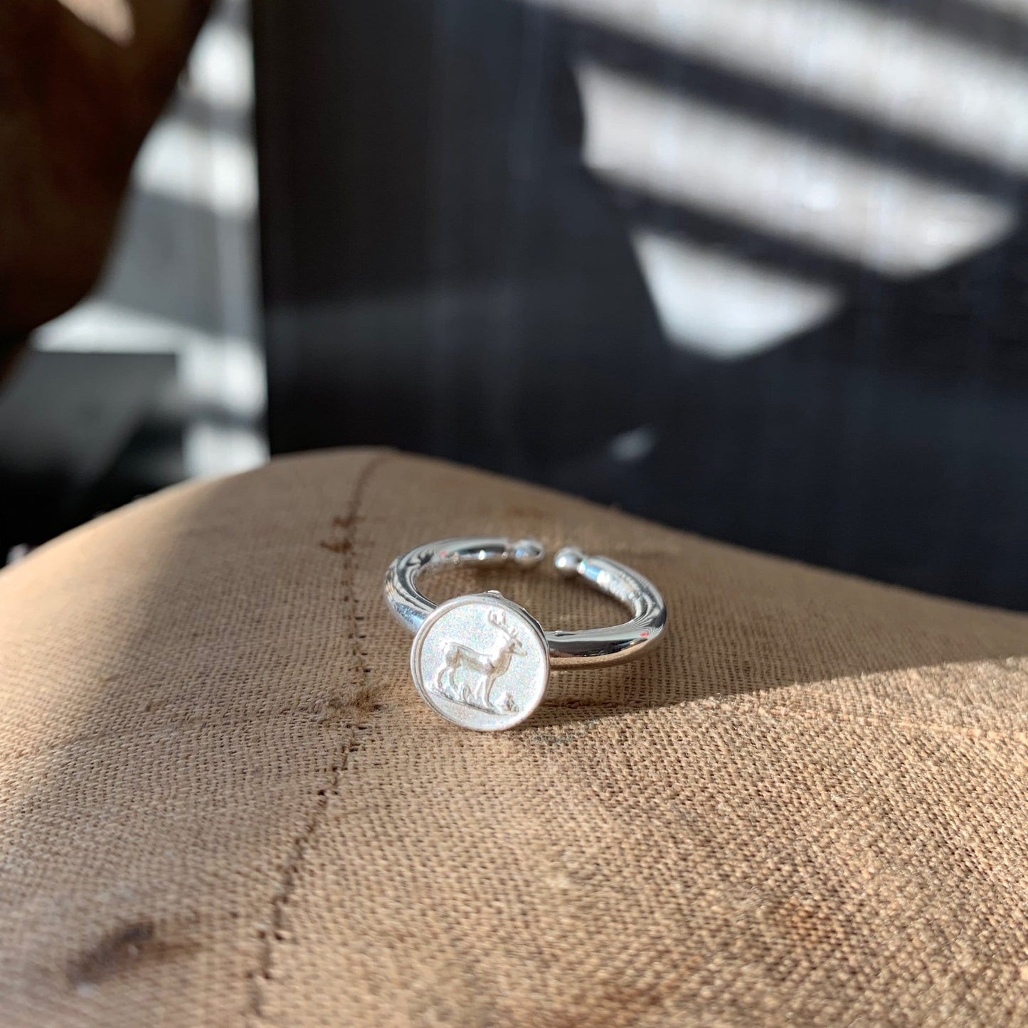 Deer Ring Silber I STEINLINS