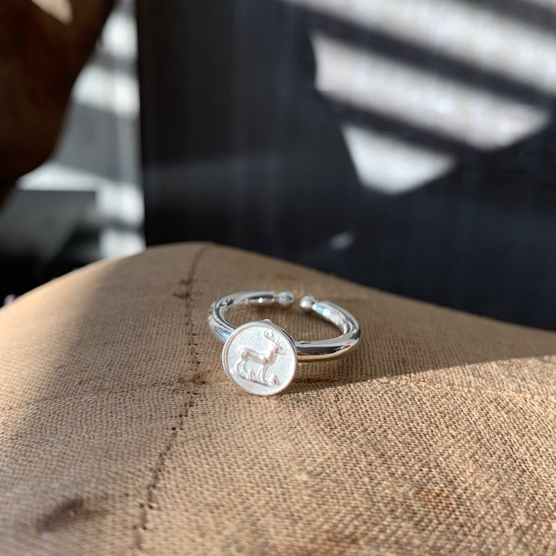 Deer Ring Silber I STEINLINS